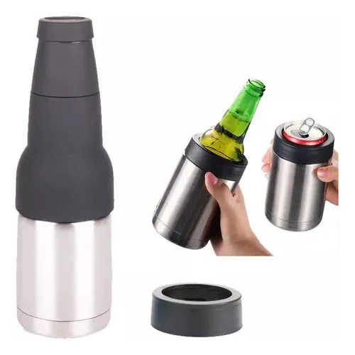 Cooler Long Neck Lata Cerveja Inox Sublimación, 12 Onzas Meses sin