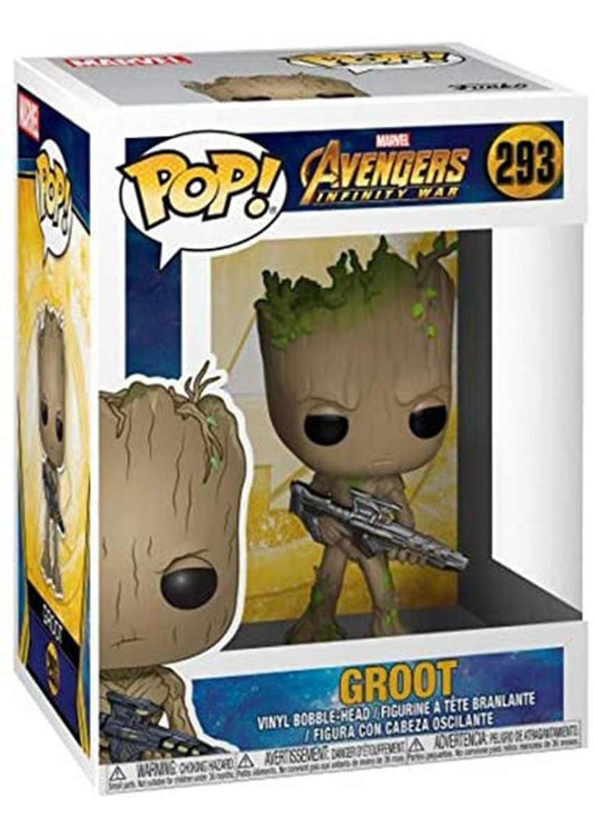 Funko Pop 293 Mravel Vengadores Groot Vinilo Figura Juguetes Mercado