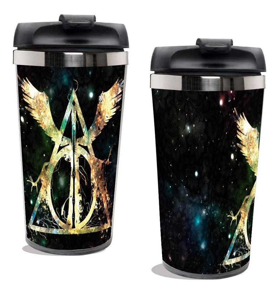 Copo Térmico Harry Potter Relíquias Personalizado Inox