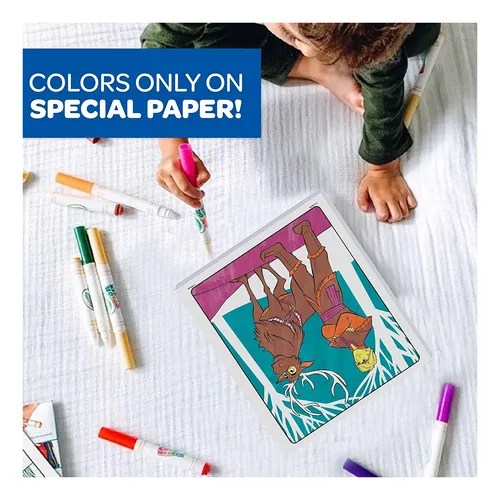 Crayola Frozen Color Wonder Coloring Book Markers, Mess Free Meses