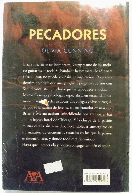 Pecadores _ Olivia Cunnings Mercado Libre