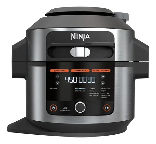 Olla Presión Freidora Vapor Ninja Foodi Ol500 6.2l 13 En 1 Color Negro