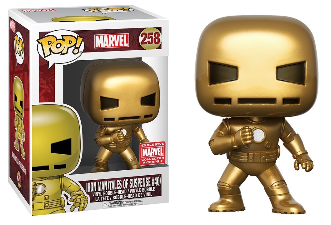 Funko Pop Ironman Tales Of Suspense 39 Gold Iron Man Marvel Envío gratis