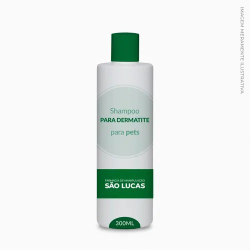 Shampoo Para Dermatite Para Pets 300ml Parcelamento sem juros