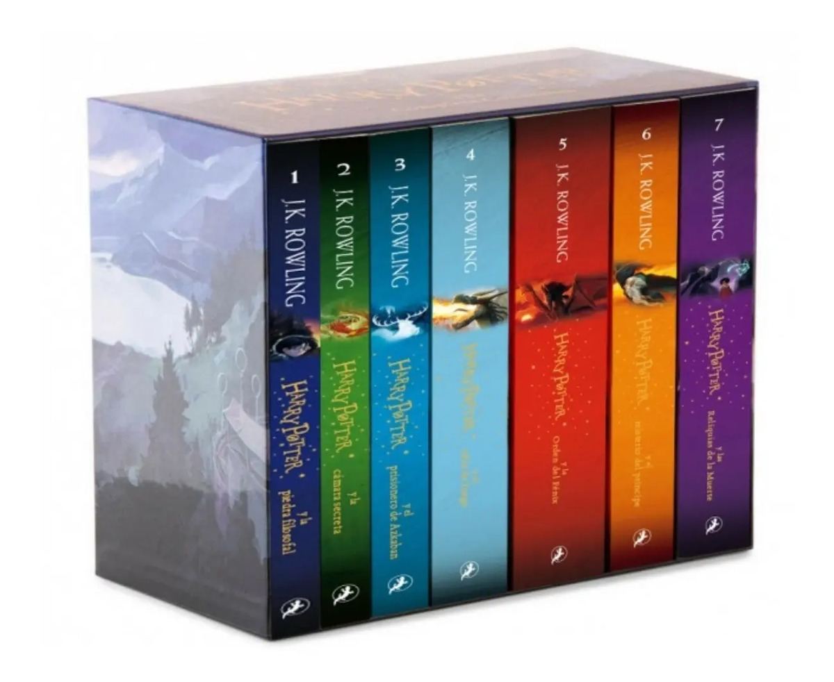 Pack Estuche Harry Potter (7 Libros) Mercado Libre