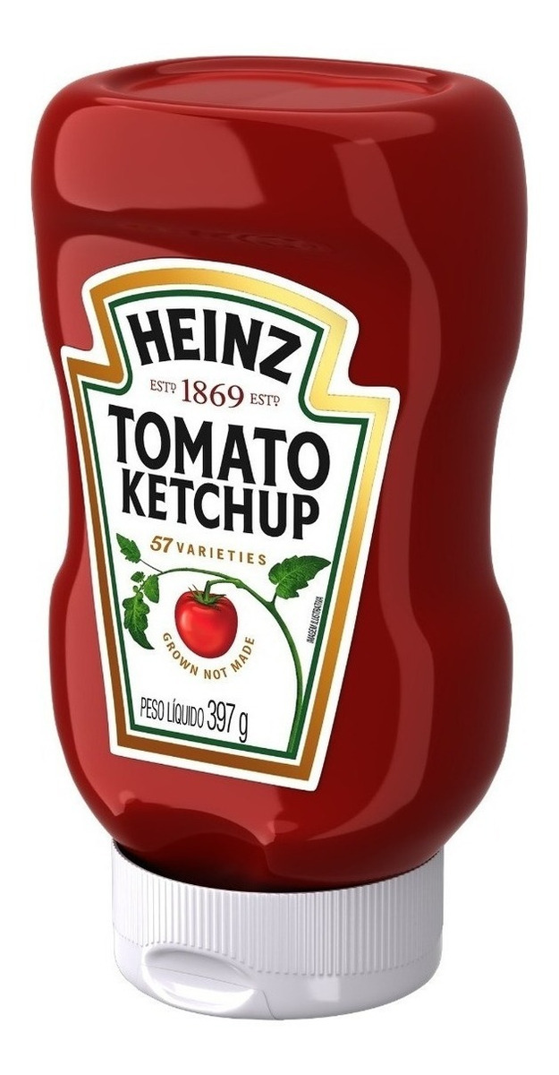 2 Ketchup Heinz Tradicional 397g Original Mercado Livre