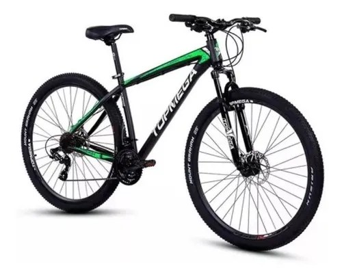 Bicicleta Mountain Rodado 29 Topmega Mustang Mtb Shimano Frenos A Discos Acero | Active Store