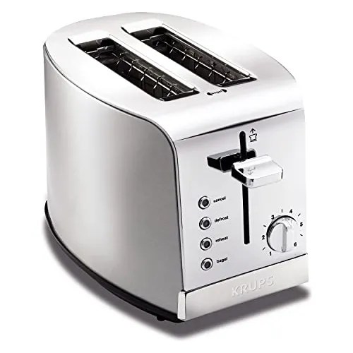 Tostadora Krups Para 2 Rebanadas Con 6 Niveles De Dorado Y 4 Meses