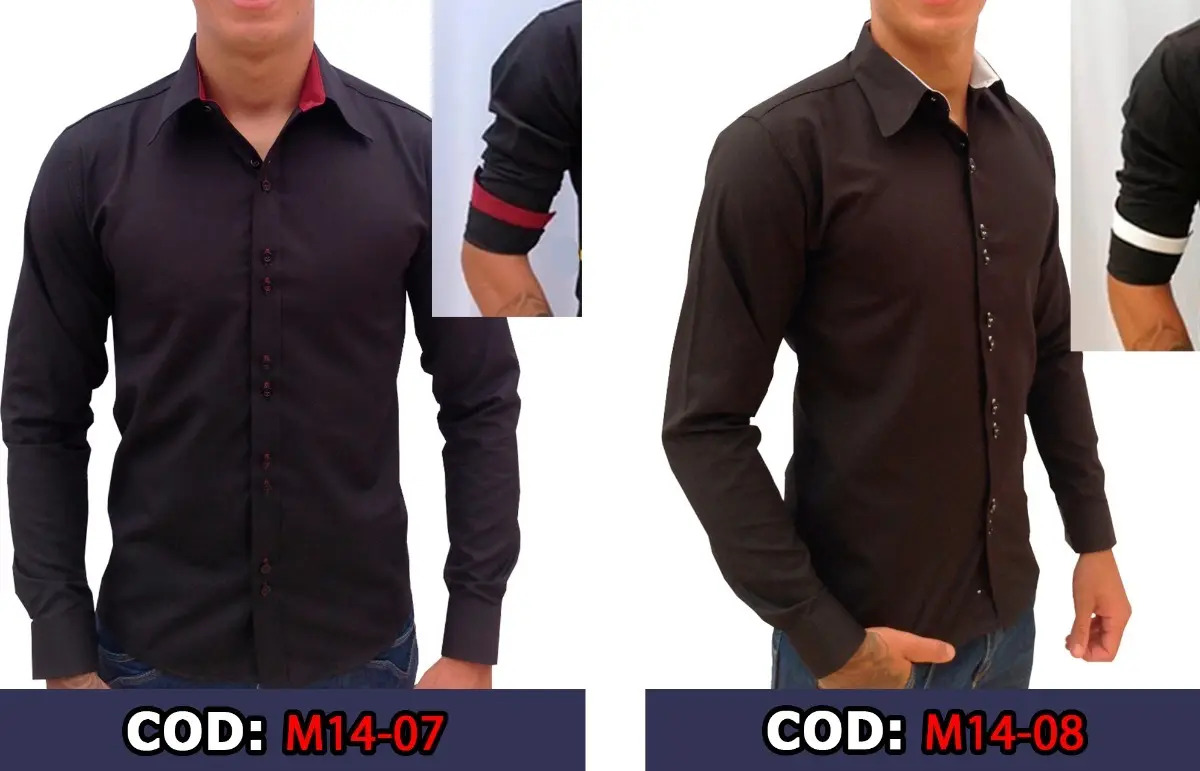 Camisa Social Masculina Slim Fit Luxo Estilosa Mercado Livre