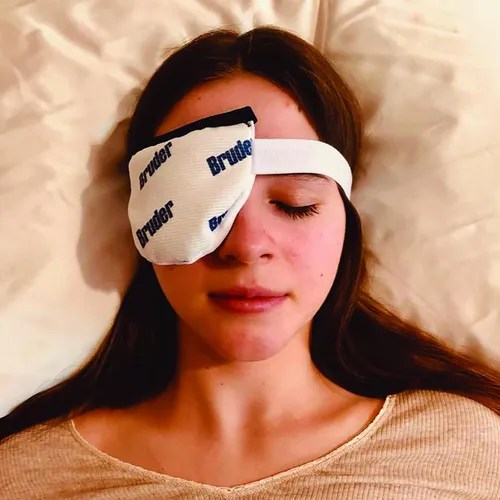 Bruder Moist Heat Eye Compresa Ojo Único Activado Por Mi Envío gratis