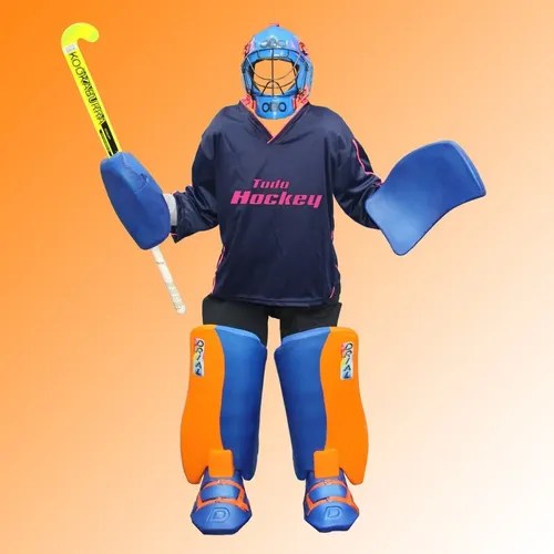 Equipo Arquero Hockey Más Completo Drial Anatómico Bicolor | Todohockey