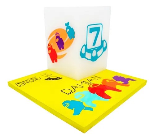 12 Centros De Mesa De Among Us Aluzza | Meses Sin Intereses