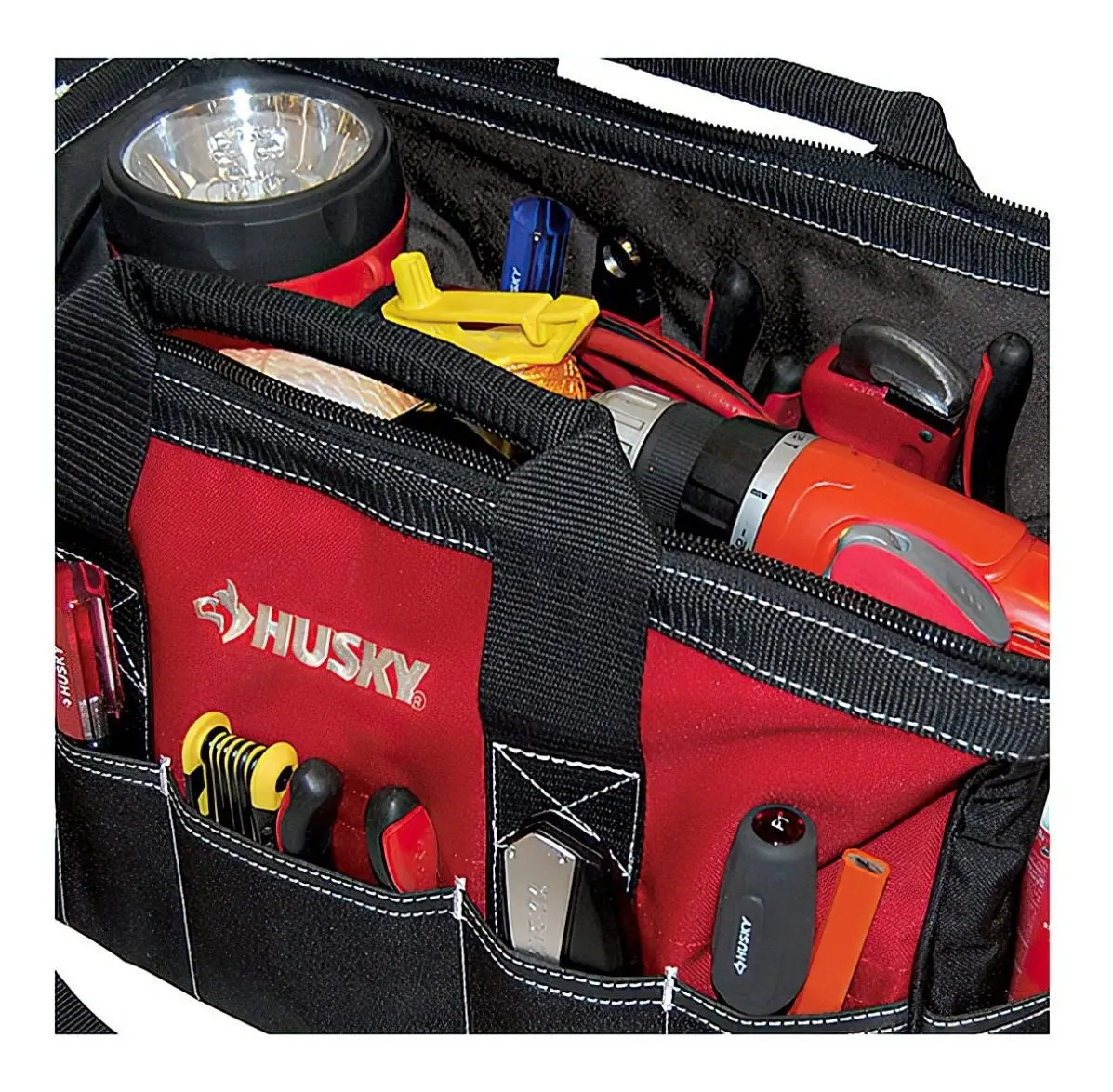 Bolsa Porta Herramientas 46 Cm Organizador Resistente Husky Mercado Libre