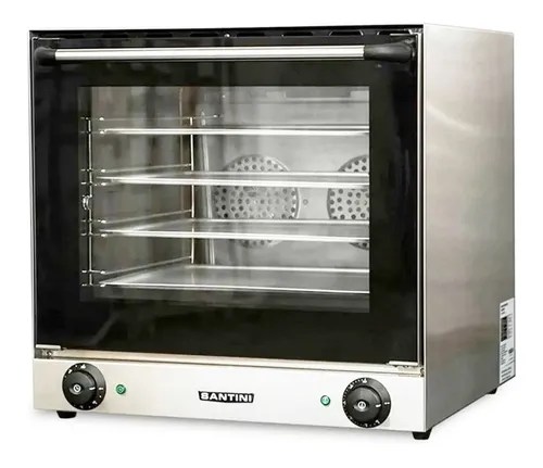 Horno Convector Electrico Santini Mc 600 4 Bandejas Pastelero Panadero Repostero | Bazar Gastronomico Rosario