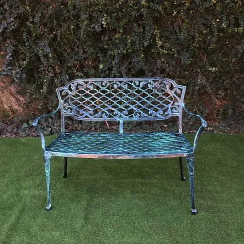 Juego De Jardín Sillón Chateaux Doble Fundición De Aluminio en venta en