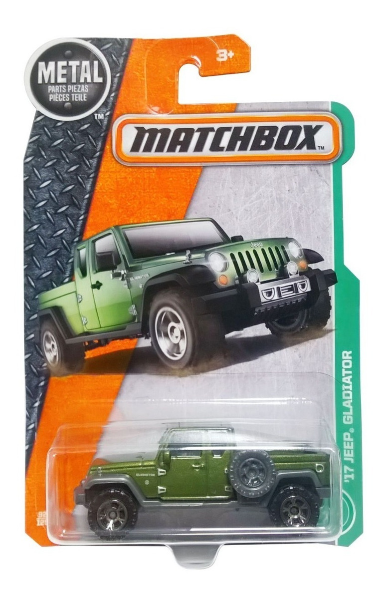 17 Jeep Gladiator Matchbox Dvk24 Mattel 2017 Mercado Libre