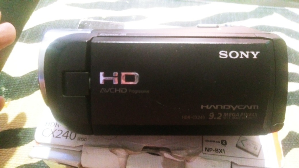 Videocamara Sony Hd Full Hdrcx240 Mercado Libre