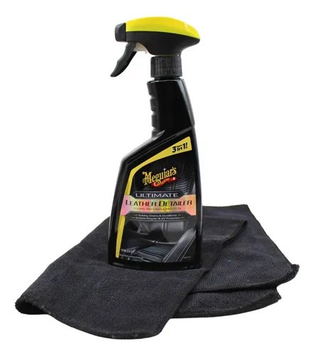 Kit Meguiar's Ultimate Leather Detailer - Limpeador De Piel | Envío gratis