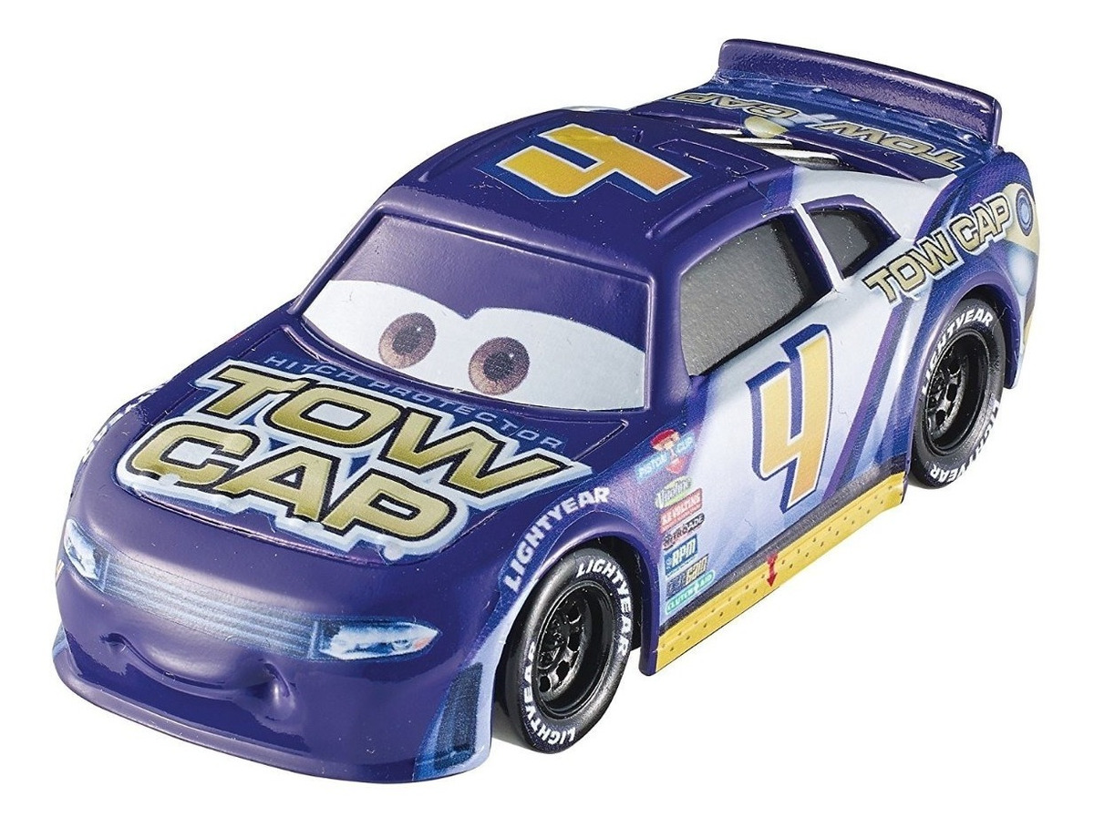 Disney Cars 3 Jack Depost 4 Tow Cap Mattel Frete grátis