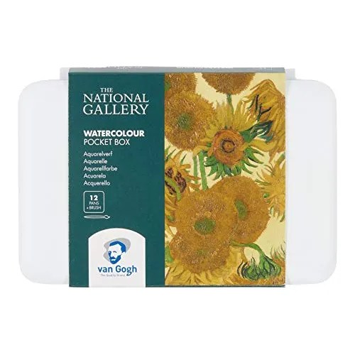 The National Gallery Van Gogh Watercolor Paint Set, Plastic Envío gratis