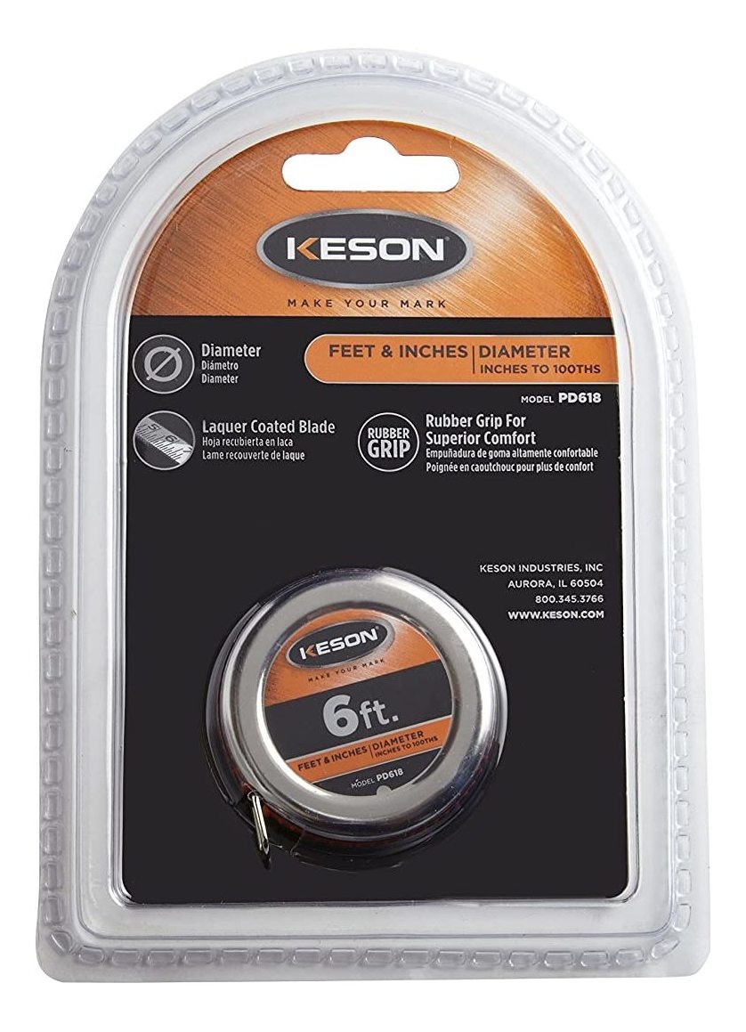 Keson Pd618 Cinta Diámetro De Medición Con La Hoja De