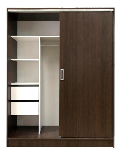 Placard 2 Puertas Corredizas 1,20 + Mesa De Luz 1C + Comoda | Mercadolibre