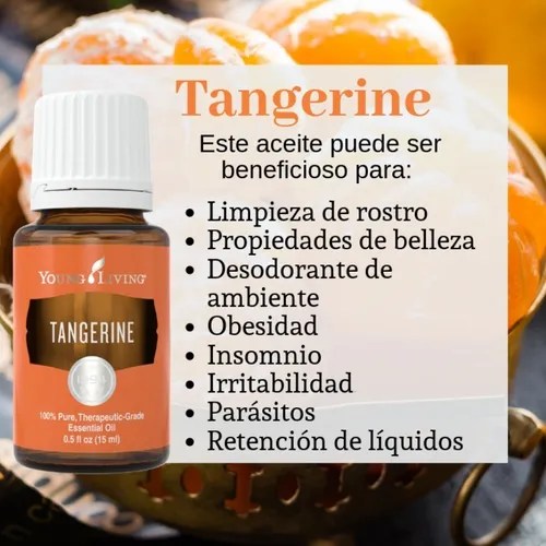 Aceite Esencial Tangerine Mandarina Young Living Original Envío gratis