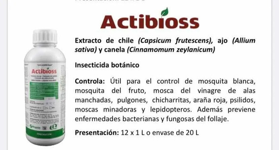 Extracto De Chile Insecticida en Mercado Libre México
