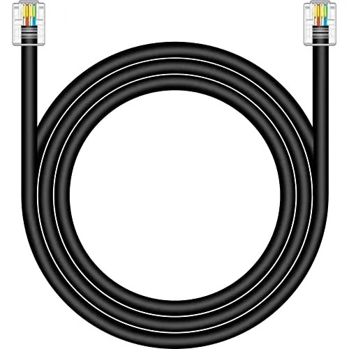 Cable De Datos Cat5/cat5e Rj11 De Necables, Cable Dsl De 6 P Meses