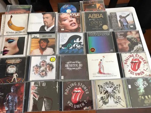 Colección De 28 Discos Compactos Éxitos En Inglés Y Español | MercadoLibre