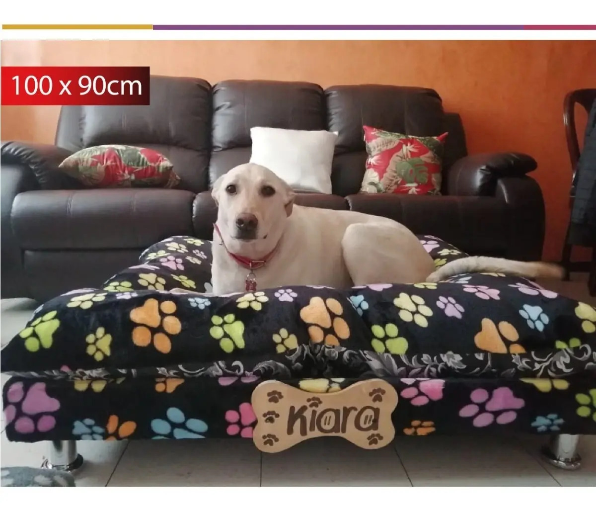 100x90cm Base Cama Para Mascota Bogotá Variedad De Colores!! Mercado