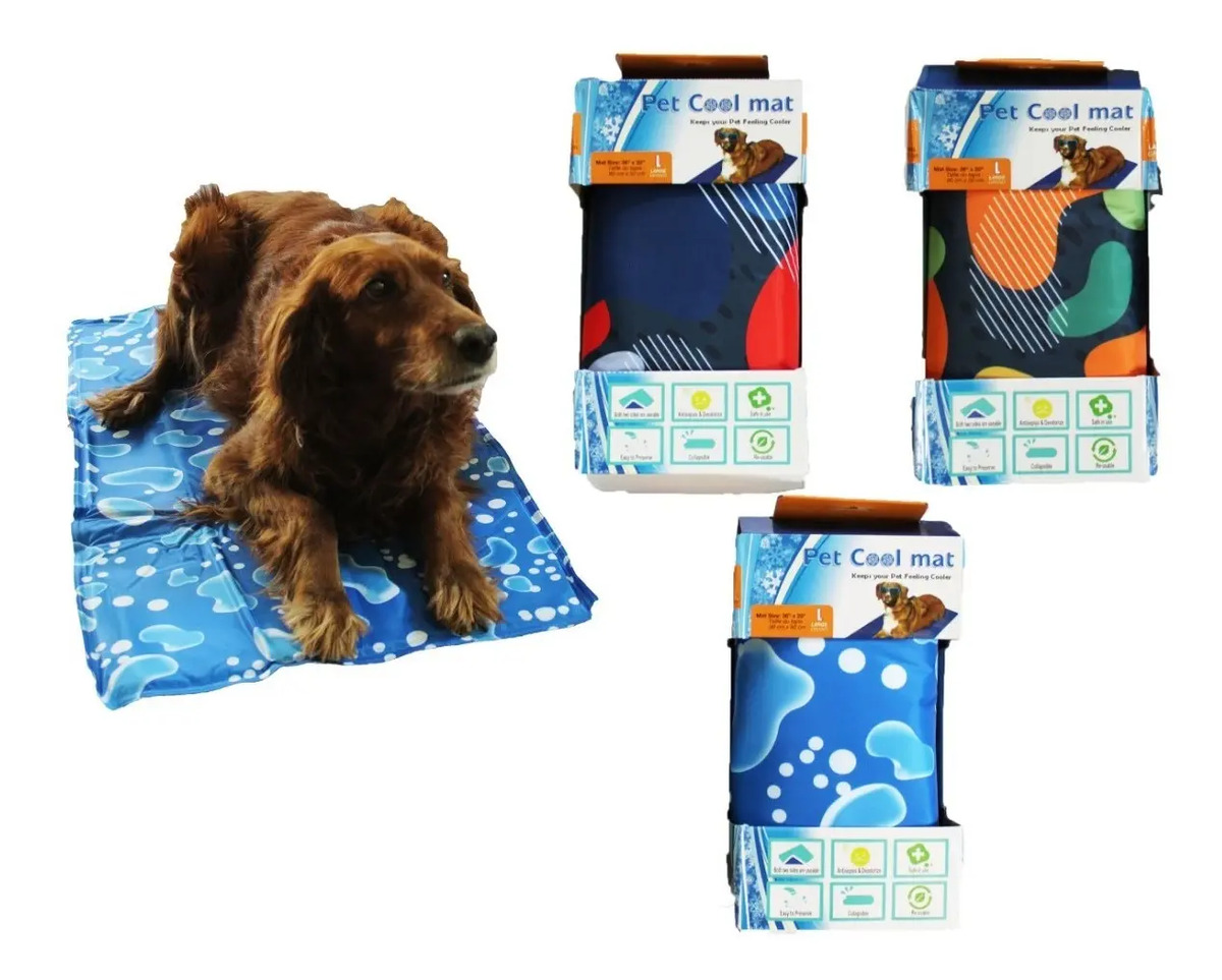 Manta De Gel Frio Para Mascotas Talla M Mat Cool 40x50