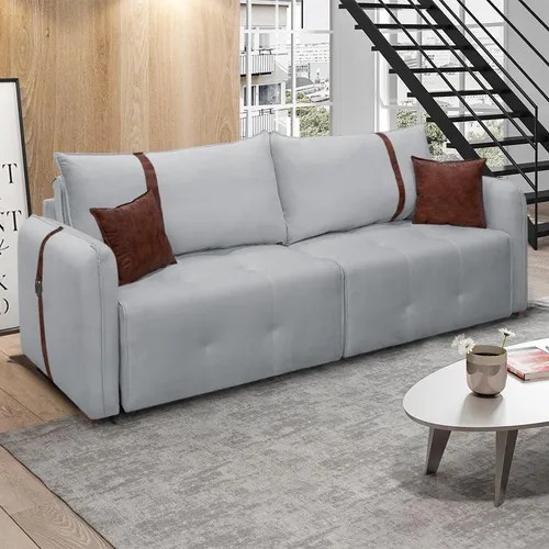 Sofá cama reclinable Elegance Velvet de 2,30 m, colores terciopelo