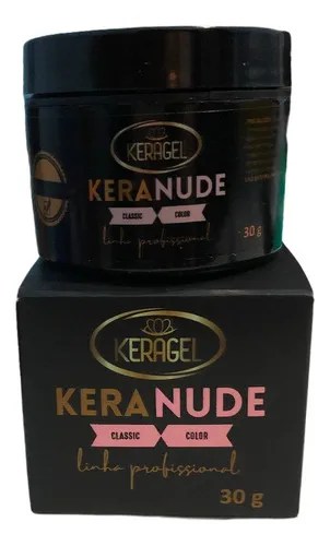 Gel Keragel Nude 30 g Color Kera Nude | MercadoLibre