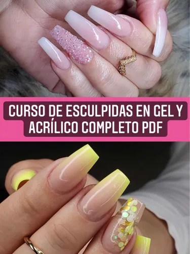 Ciclo de uñas acrílicas escultóricas de Mercadolibre
