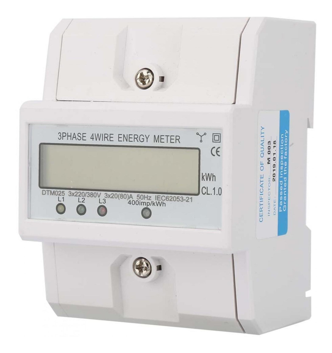 Medidor De Energia Elétrica 220 /380v 2080a 3fase Digital Mercado Livre