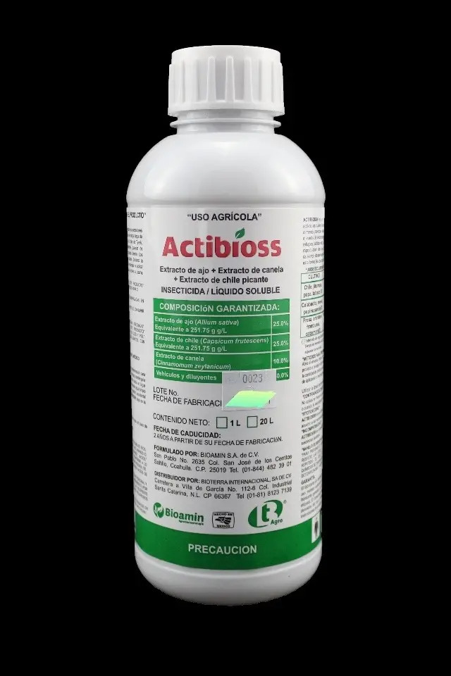 Repelente Organico Insecticida Chile Ajo Y Canela Actibioss Mercado Libre