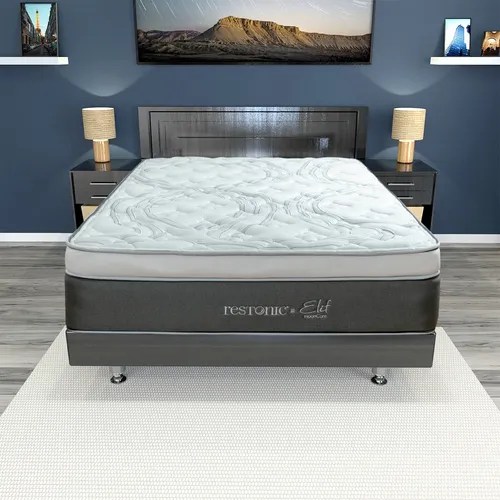 Colchón King Size Restonic Elif Premiun Tecnologia Ortopedic Meses
