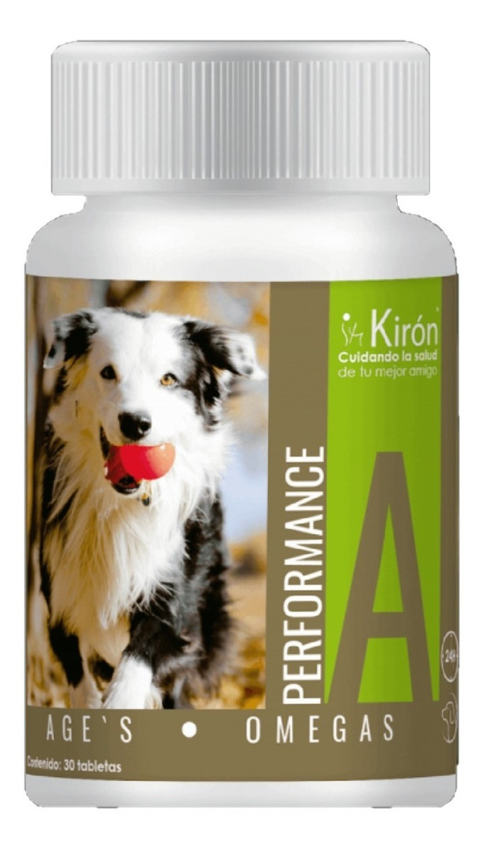Ages Omega Performance 30 Tab Perro Kirón VETCENTER S.A. DE C.V.