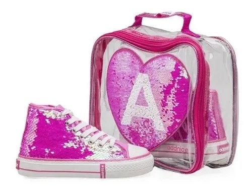 Zapatillas Addnice Botita Nena Vulcan Rufina Lentejuela Moda | Gzshoes