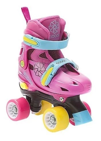 Patines Extensibles Niñas Nenas Rosas - Botas 4 Ruedas | Persé Bicicletas
