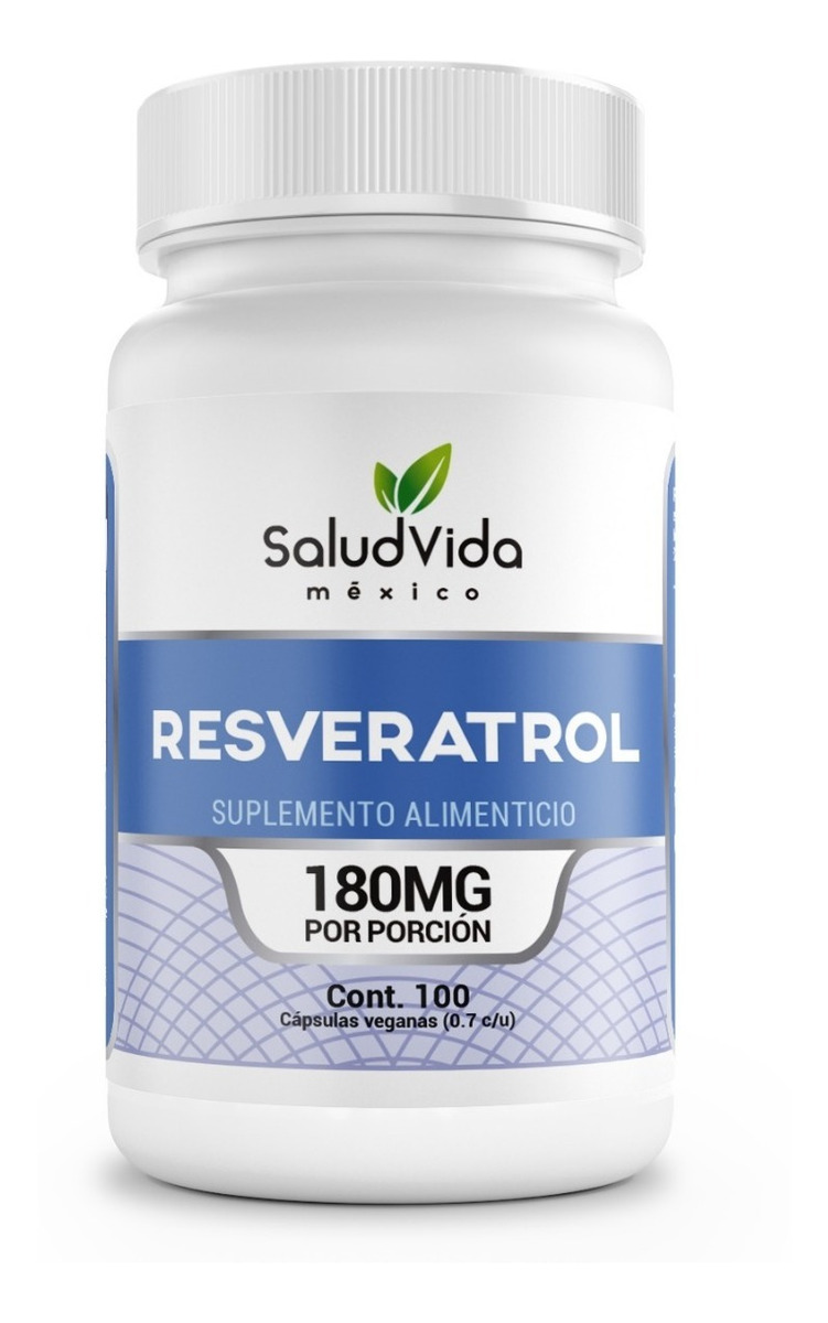 Resveratrol Con Acaí, Semillas De Uva Y Coq10 100 Cápsulas Mercado Libre