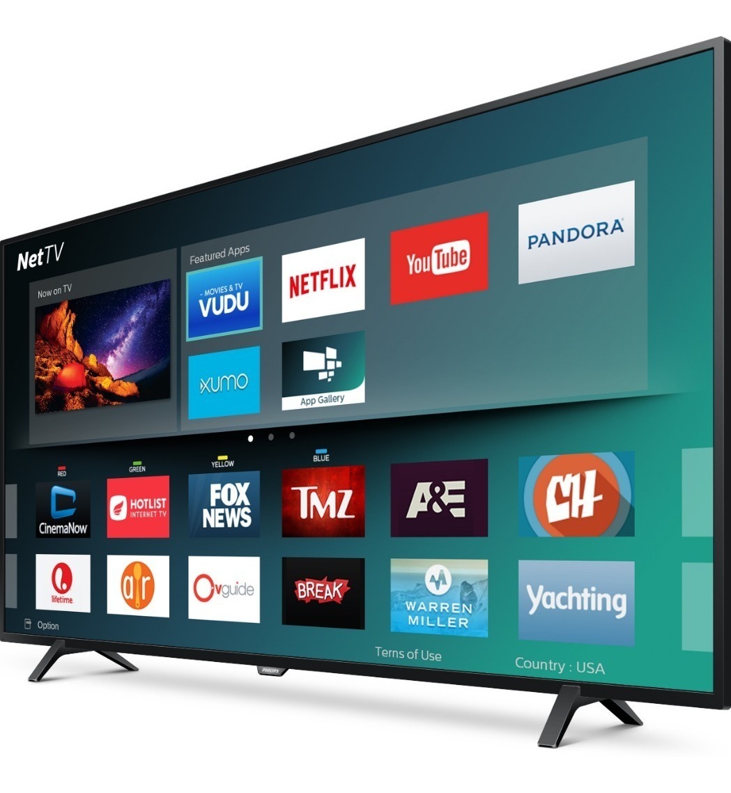 Pantalla Smart Tv Led 4k Tv Netflix Phillips 65 Pulgadas Hdr Meses sin intereses