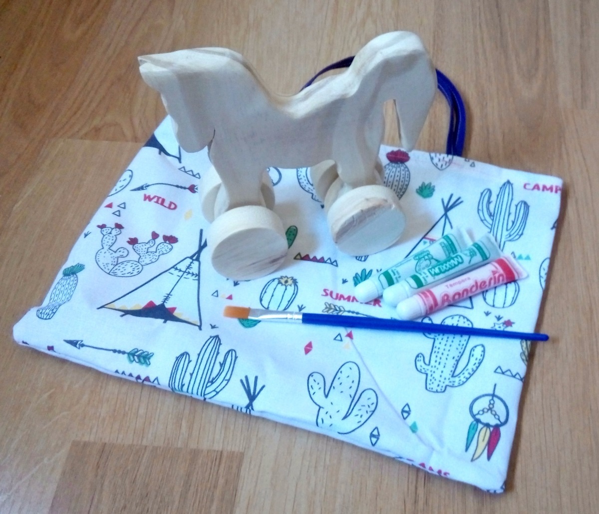 Kit Para Pintar Caballo/unicornio De Madera Mercado Libre