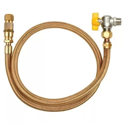 Kit Mangueira De Gás Cooktop Em Cobre 1,20 M Gn 4842 Parcelamento sem