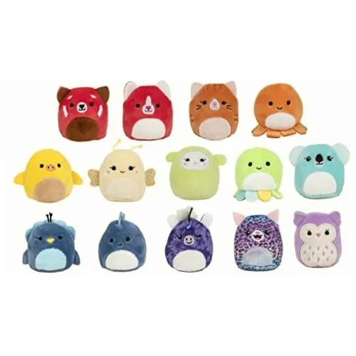 Squishville Sqm Mini Squishmallow Mini Peluche (14 Unidades) Meses