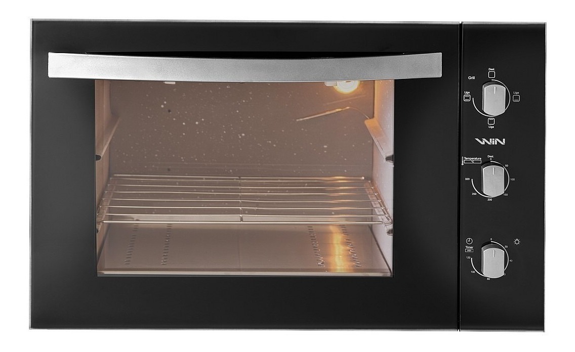 Forno de embutir elétrico Win FHPR 50L preto 110V Mercado Livre
