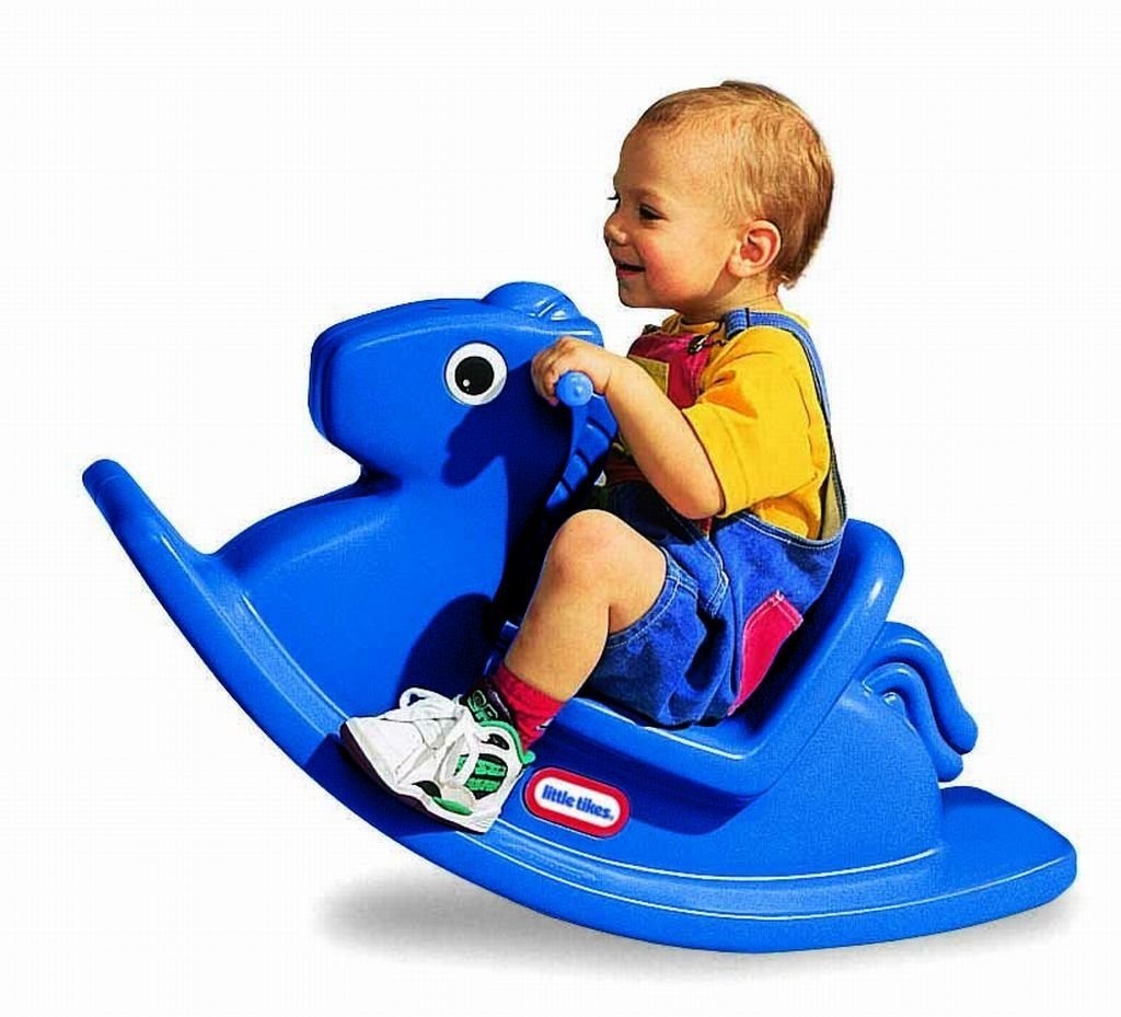 Caballito Montable Rocking Horse Little Tikes Azul Envío gratis