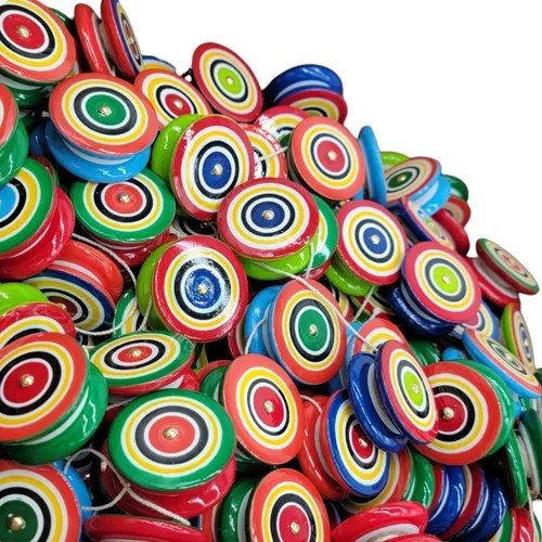 Ferenku 50 Yoyos Juguete Mexicano Madera Coloridos Artesanal Envío gratis