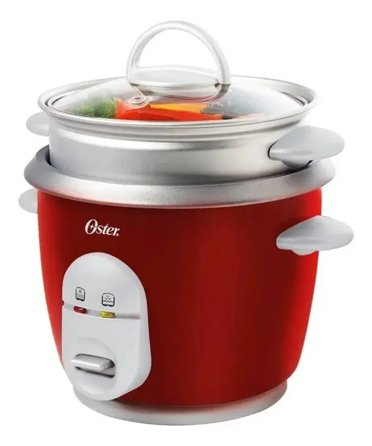 Panela Elétrica Arrozlegumes No Vapor Oster 110v Vermelha Mercado Livre
